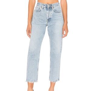 Agolde Parker straight jeans in Swapmeet style#A113C-811 Cut# 46514